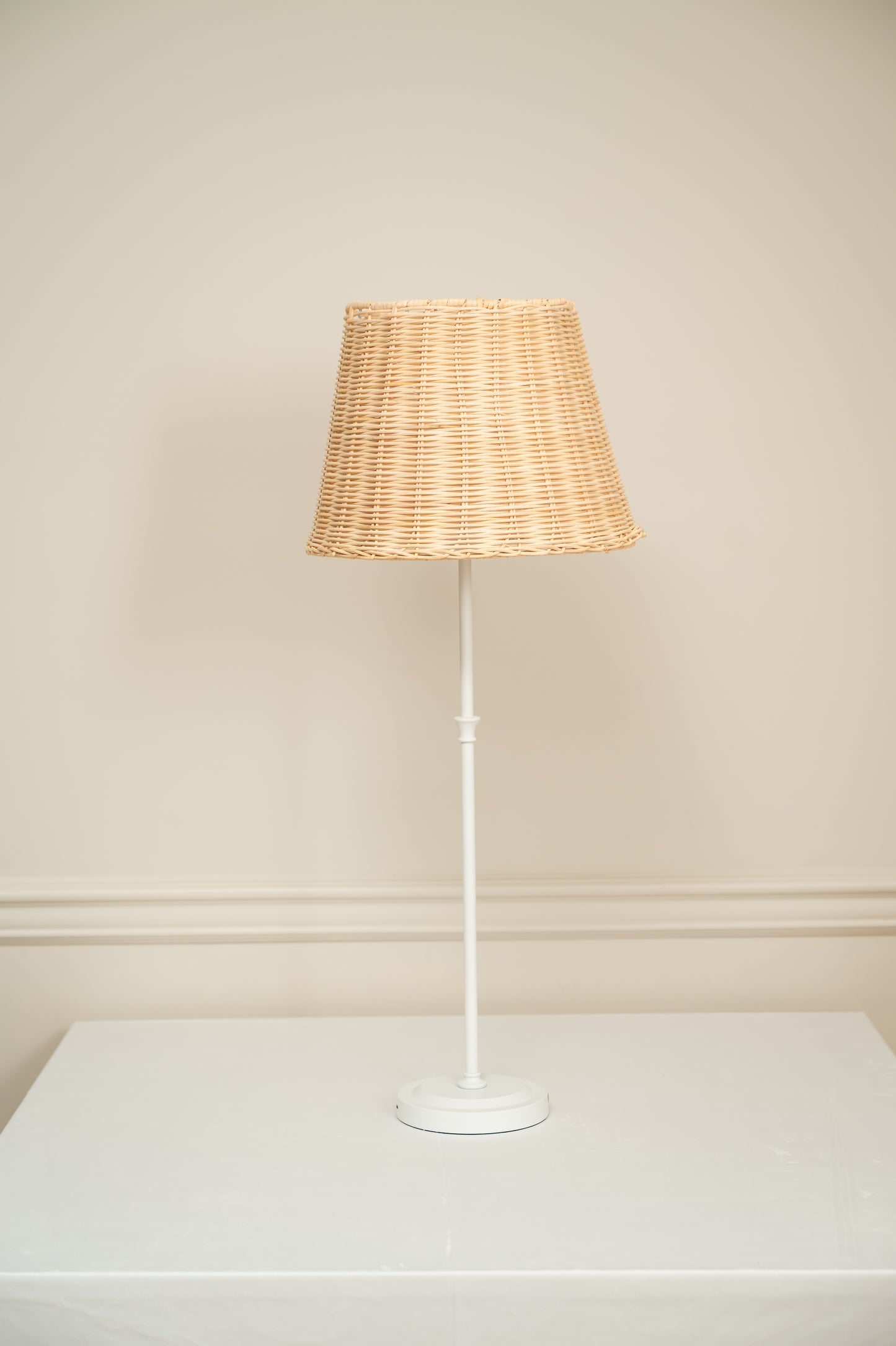 Natural Wicker Lamp
