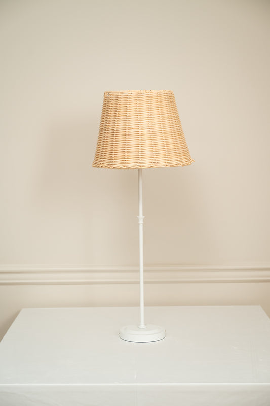 Natural Wicker Lamp