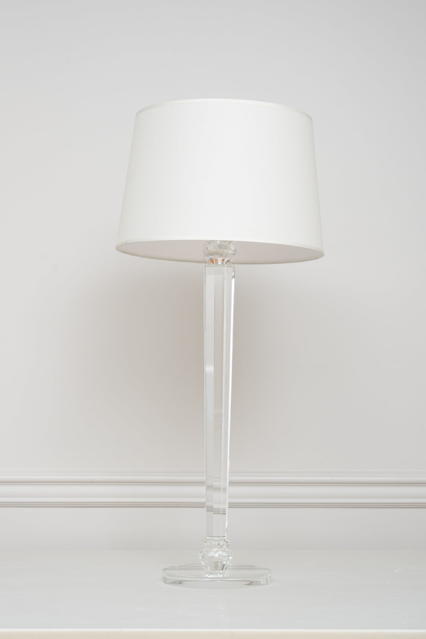 Crystal Lamp with Shade