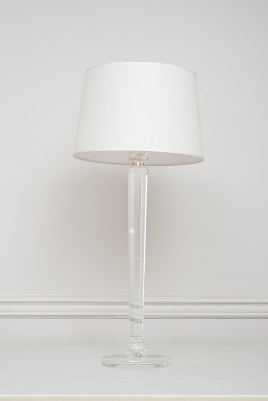 Crystal Lamp with Shade