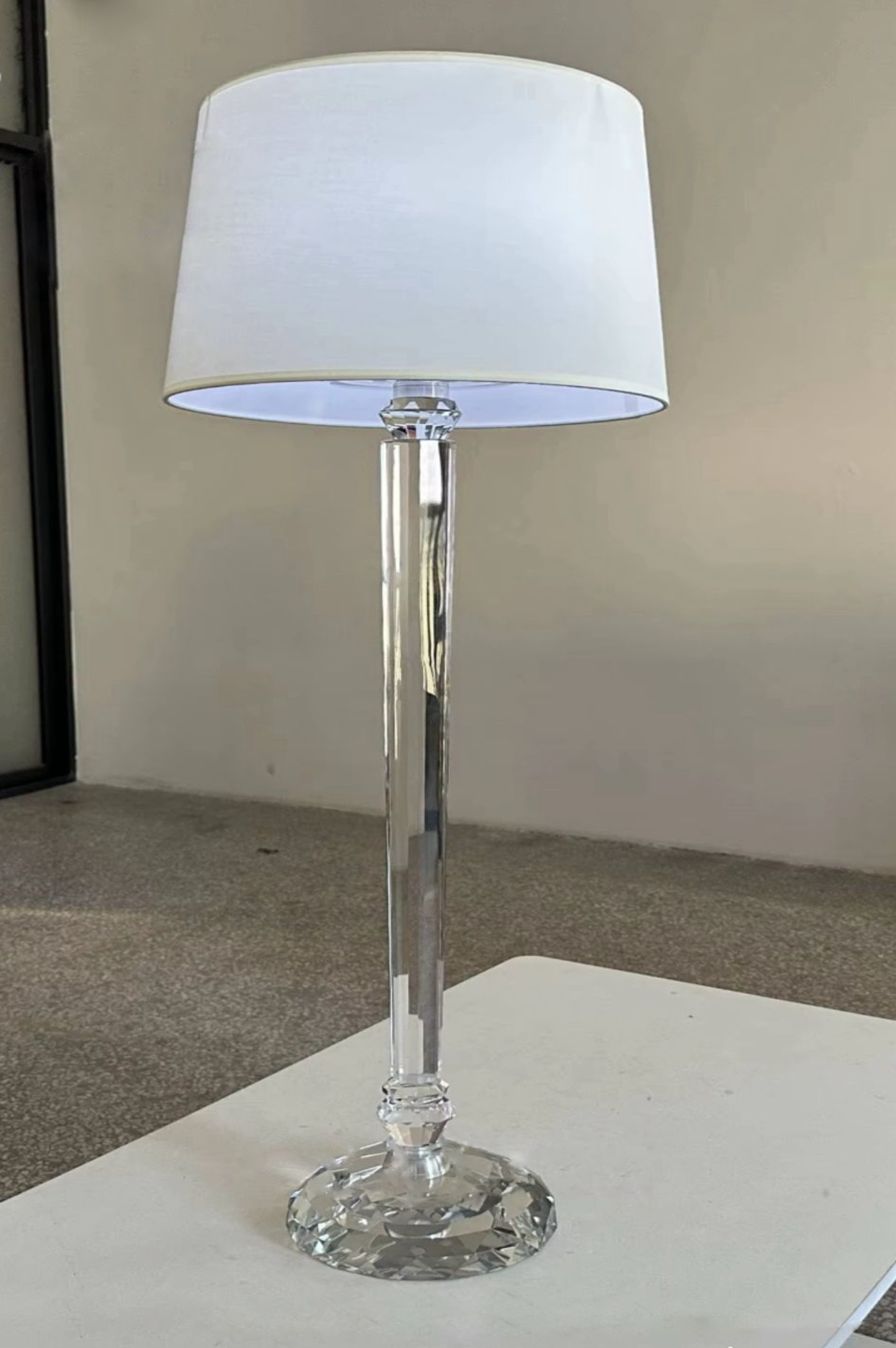 Crystal Lamp: 33" and 37"
