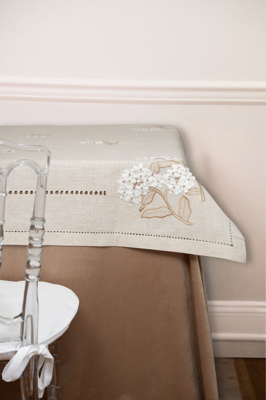 Embroidered Floral Topper