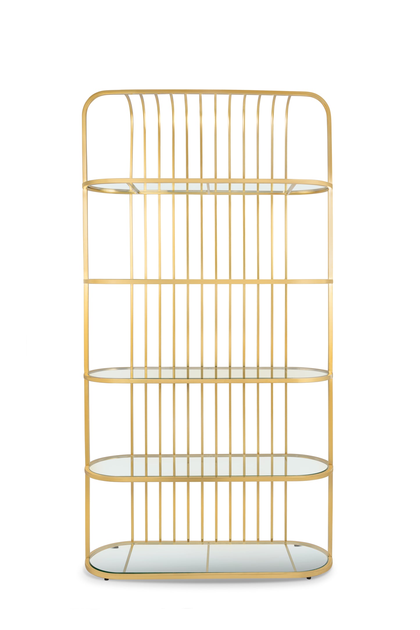 Lorenzo Gold Shelving