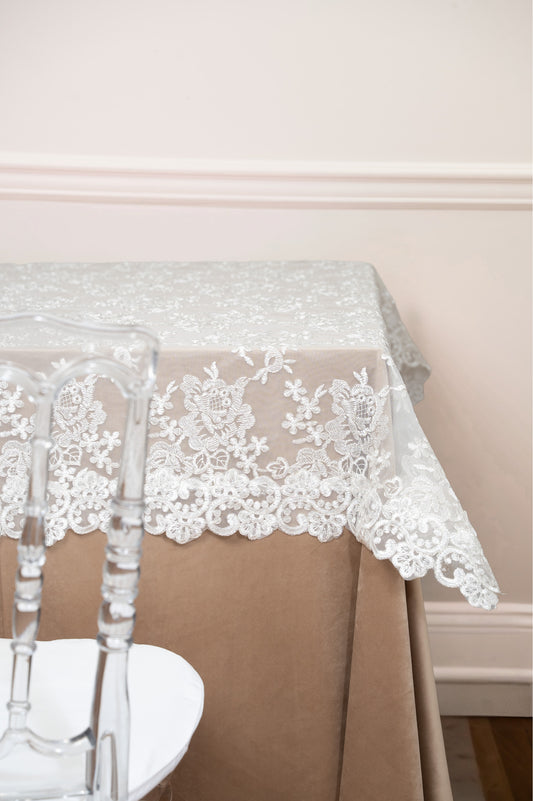 Bridal Lace Topper